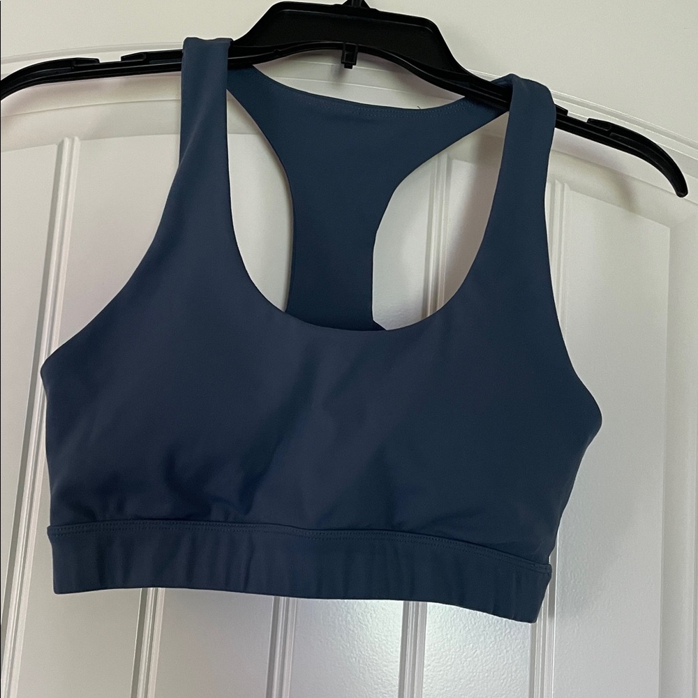 Zyia Blue Racerback Sports Bra